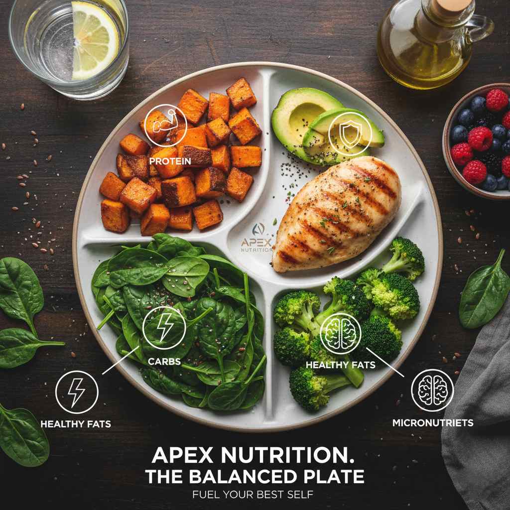 Balanced Nutrition Plate