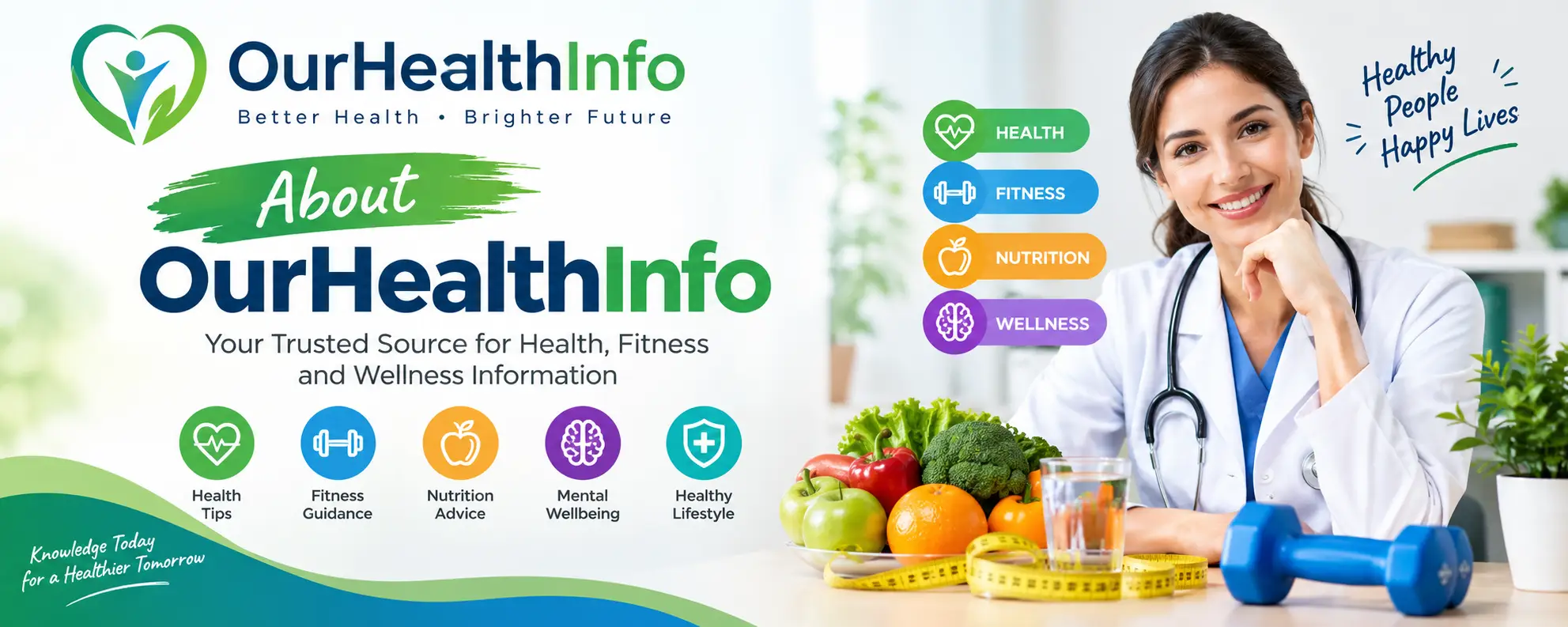 About OurHealthInfo team providing free health and fitness calculators