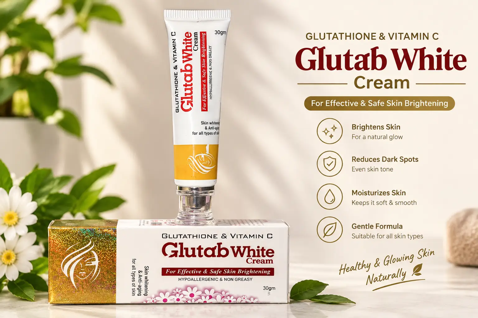 Best Whitening Cream in Pakistan - Glutab White Cream