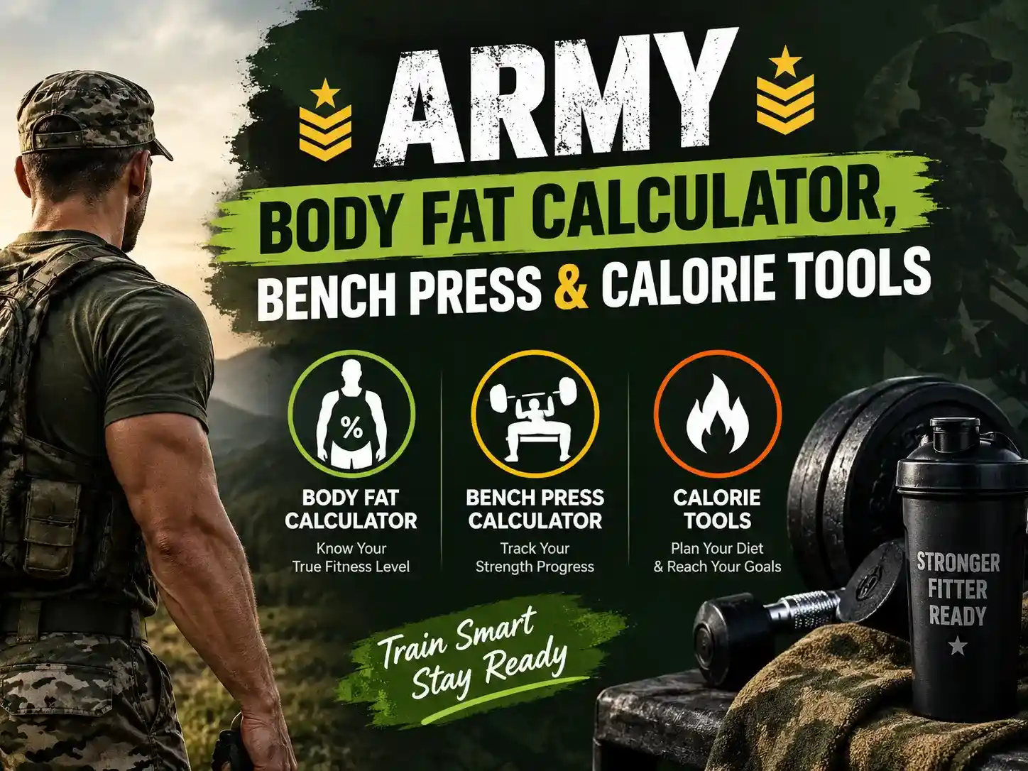 Army Body Fat Calculator tool
