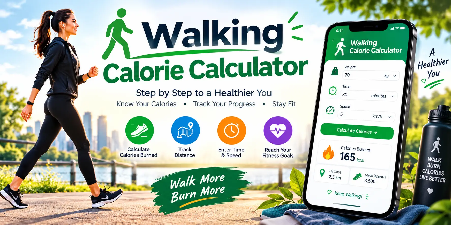 Walking Calorie Calculator tool